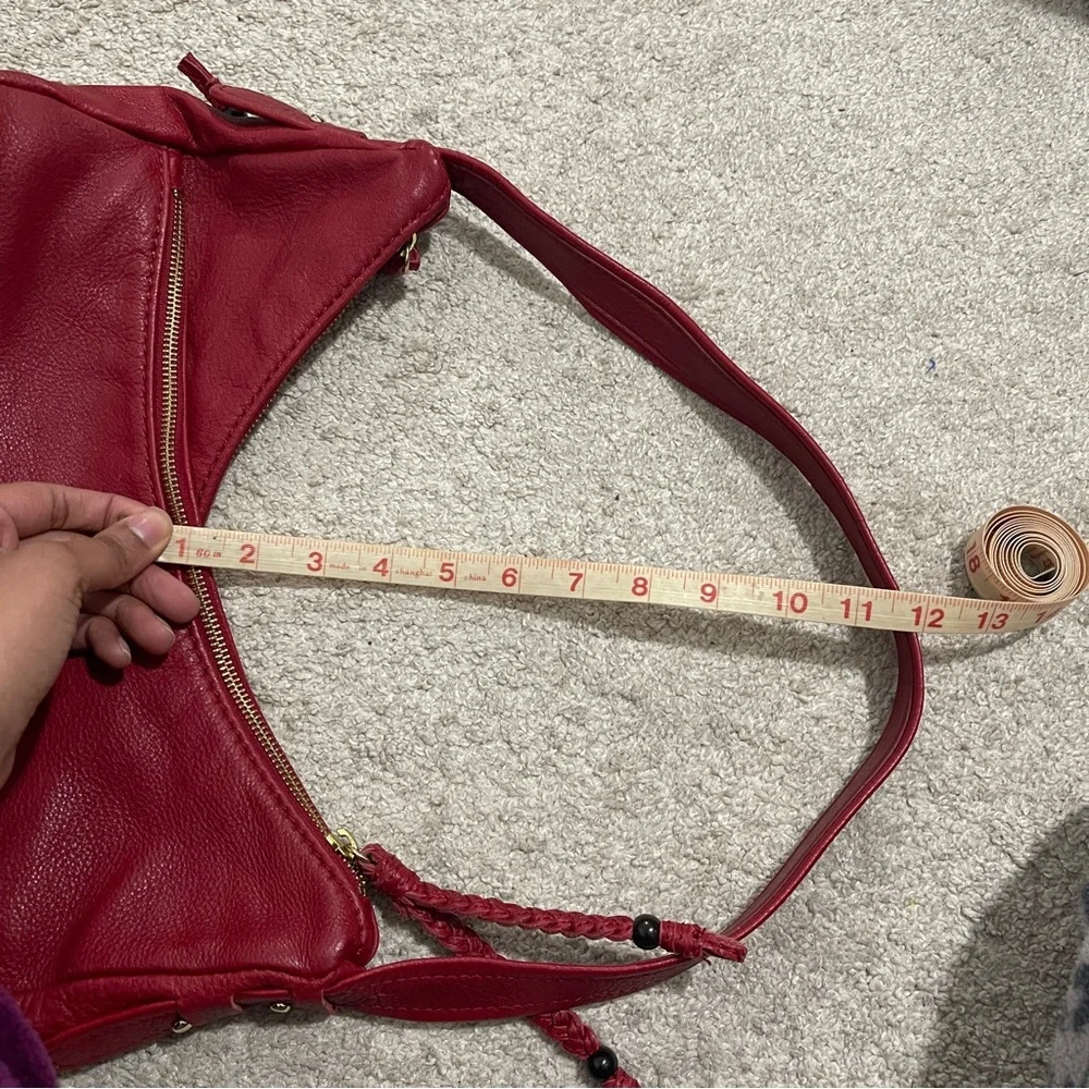 THE SAK | GORGEOUS BOHO RED GENUINE LEATHER PURSE β₯οΈ - Picture 5 of 7